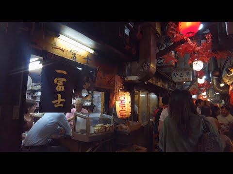 【新宿】夜の思い出横丁をぶらつく