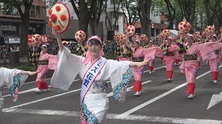 山形花笠まつりパレード　東北絆まつり　2024