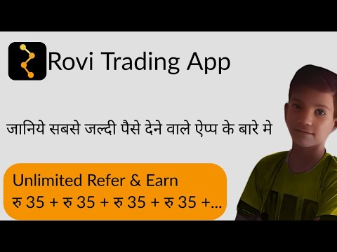 Earn crypto daily rs.35 | fastest growing crypto super app | rovi trading app se paise kaise kamaye