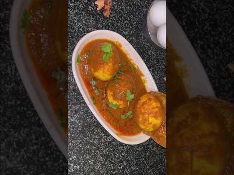 Egg masala curry #dhabastyle #eggcurry #tasty #eggrecipe #shortvideos  #trending #explore #viral #yt