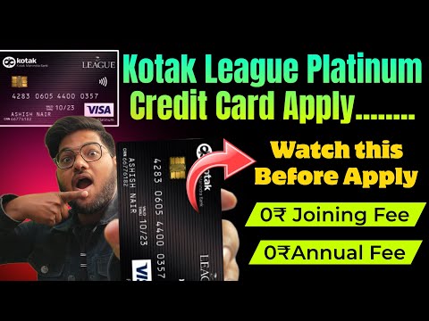 Kotak League Platinum Card - Apply for League Platinum Card | ✓best lifetime free credit card 2023