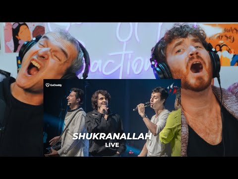 Shukranallah Live in Mumbai | Salim Sulaiman, Sonu Nigam | REACTION!!