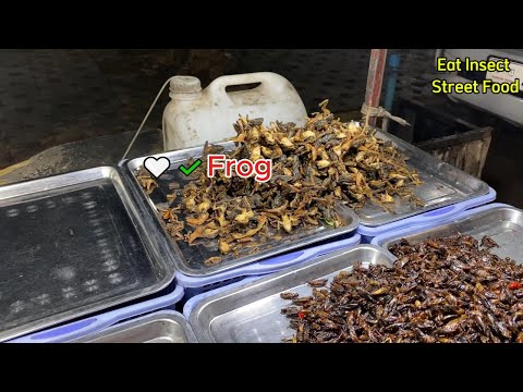 What does my little girl want to eat insects street food in my country?