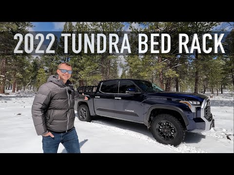 Bed Rack for the New Tundra | 2022 Tundra UpTop Overland AFS Retrax