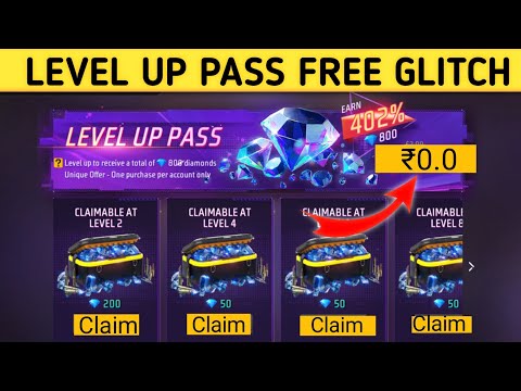 free fire max me free level up pass kaise le