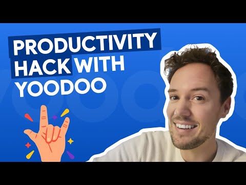 Yoodoo productivity hack - Setting up your week