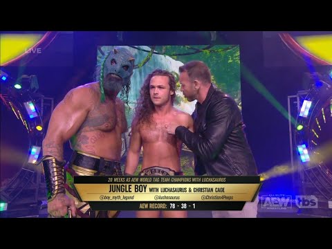 Jungle Boy Entrance: AEW Dynamite, May 25, 2022