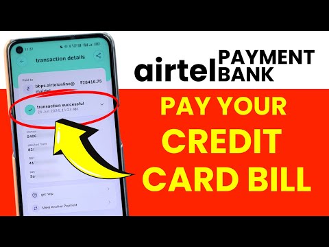 How to Pay Credit Card Bill Through Airtel Payment Bank?