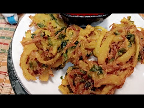 Ramzan Special Iftar Recipe| Aloo Pyaj and Palak Ke Mix Pakode | Iftar Recipe