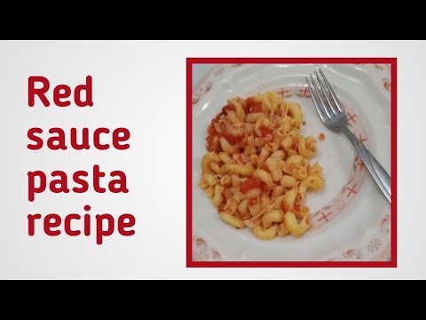 #Pasta/red sauce pasta recipe/Easy pasta making/How to make pasta/#iftar special pasta recipe