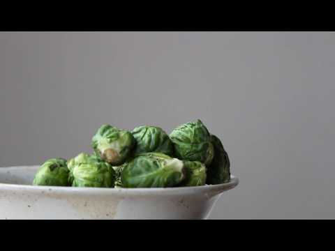 Recipe video: Roasted Brussels Sprouts with Lemon Tahini Sauce