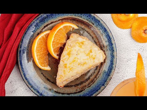 Glazed Orange Scones - Panera Bread Copycat Recipe