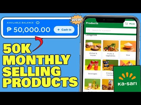 BEST AND EASY WAY TO EARN ₱50K - ₱500k MONTLY IN THE PHILIPPINES BY SELLING PRODUCTS! | SARISUKI APP