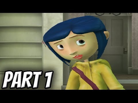 Coraline Walkthrough No Commentary (PS2, Wii) Part 1