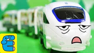 プラレール JR九州スプラトレイン885系特急電車 Plarail JR Kyushu Splatrain Series 885 Limited Express Train [Eng Subs]