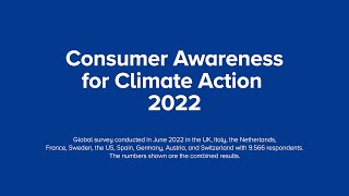 Consumer Awareness for Climate Action 2022 study