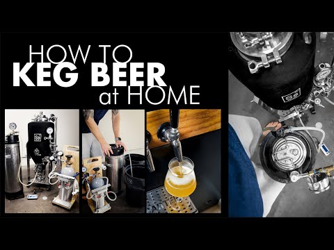 How to keg craft beer at home