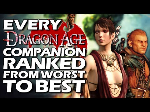 Every Dragon Age Companion Ranked From WORST To BEST