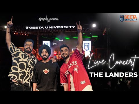 The Landers Live at Aagaaz_2024 | Freshers party | Geeta university @Teamthelanders