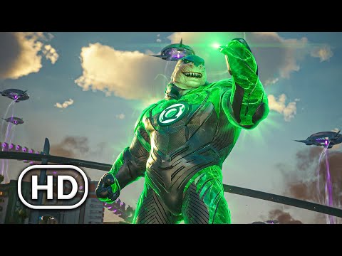 King Shark Becomes Green Lantern in Suicide Squad - Kill the Justice League [4K UHD]