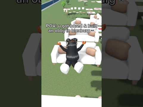 ❗️POV: ur bored in bloxburg😂❗️(bloxburg TikTok) #roblox #tiktok #robloxbloxburg #shorts