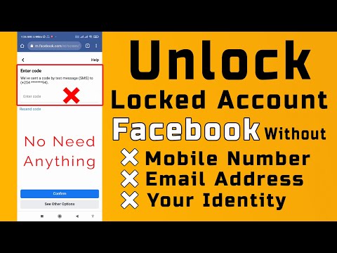 Facebook Account Locked How to Unlock Without Any Identity 2023, How to Unlock Facebook Account 2023