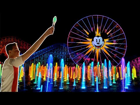 I got to start World of Color at Disneyland #Shorts