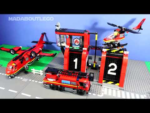 LEGO City Fire Rescue Plane 60413.