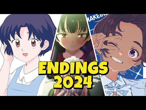 ANIMES DEL AÑO | 3 ENDINGS DE MIS FAVORITOS DEL 2024 | KURAJIMA KUN