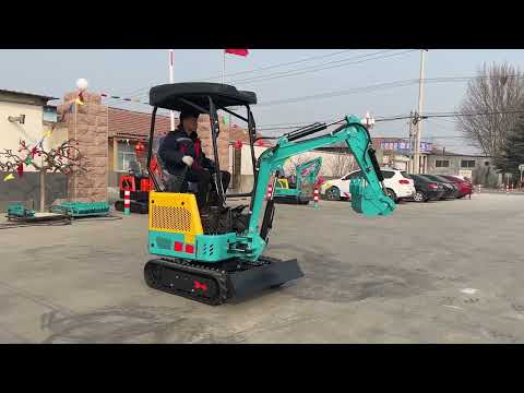 1600kg mini excavator with swing boom