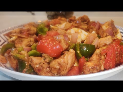 Chicken Jalfrezi Recipe | Restaurant Style Chicken Jalfrezi