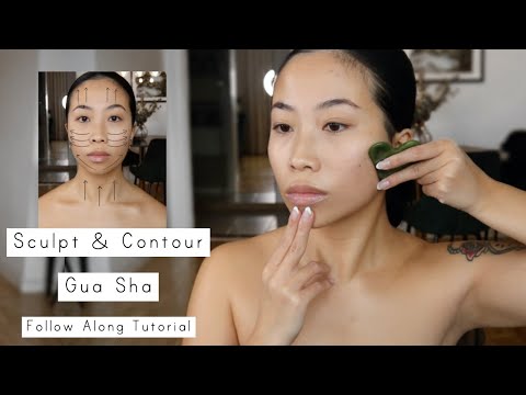 Daily Contour/Sculpting Gua Sha - Follow Along Tutorial