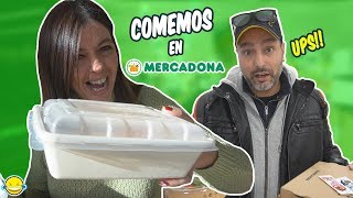 🍴 COMIENDO en MERCADONA como en un RESTAURANTE🍖 Momentos Divertidos