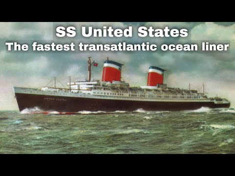 7th July 1952: SS United States establishes the fastest transatlantic crossing by an ocean liner