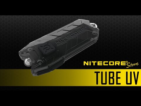 (Discontinued) Nitecore Tube UV Rechargeable Ultraviolet Keychain Light