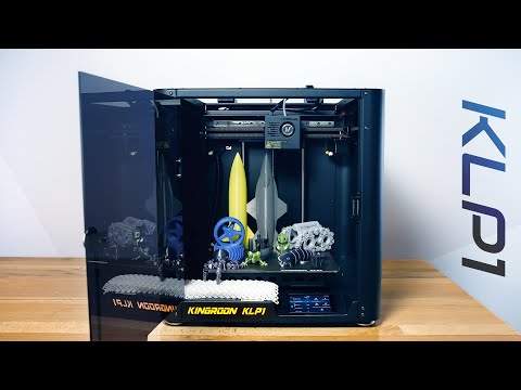 Kingroon KLP1 - Core-XY Klipper 3D Printer - Unbox & Setup