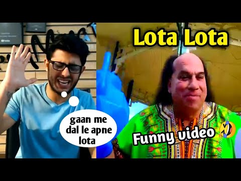 Lota Lota chahat fateh ali khan roast video by carryminati | funny video 🤣