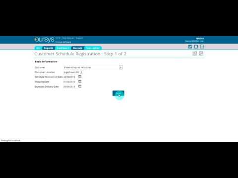 How to Register schedule qty for Open Sales Order