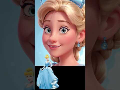 #Disney princesses 3D animation version #shortsviral #shortvideos #ytshorts