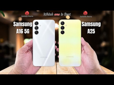 Samsung A16 5G vs Samsung A25  Full comparison ⚡Which one is Best