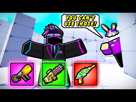 I Played with BANNED WEAPONS in Roblox Rivals!