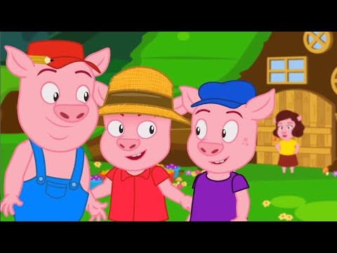 Three Little Pigs | Stories For Kids