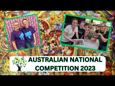 Speed Puzzling at Australia's National Competition 2023 #puzzle #jigsawpuzzle