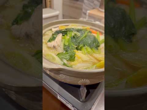 🌸 Japanese Nabe Hits the Spot - softypapa shorts 🍲🇯🇵