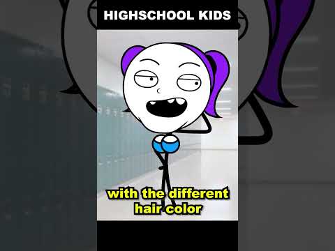 Worst Kids In High School Miss Daddy Issues #highschool #comedy #animation