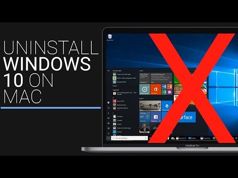 Uninstall/Remove Windows 10 Partition on Mac via Boot Camp Assistant (macOS High Sierra)