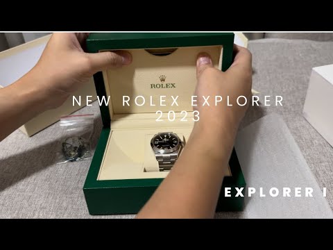 New Rolex Explorer 2023 | Full shopping experience and unboxing