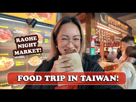 Food Trip in Taiwan: Raohe Night Market! | Laureen Uy