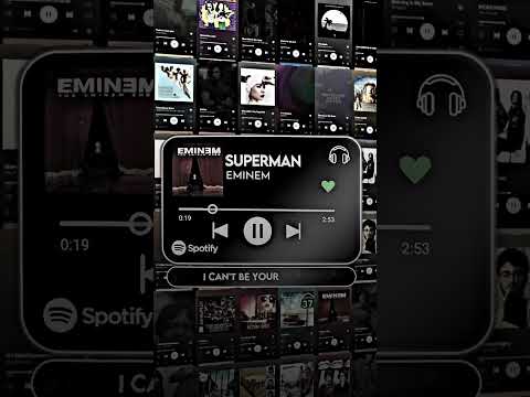 Check Comments for XML and Preset🔥 #eminem #superman #spotify #lyrical