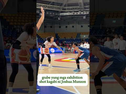 grabe yung mga exhibition shot kagabi ni Joshua Munzon#pba #joshumunzon#northportbatangpier#pba2024